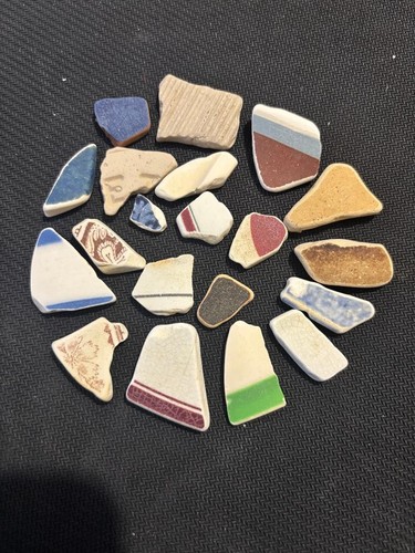 Manx sea pottery - sea,