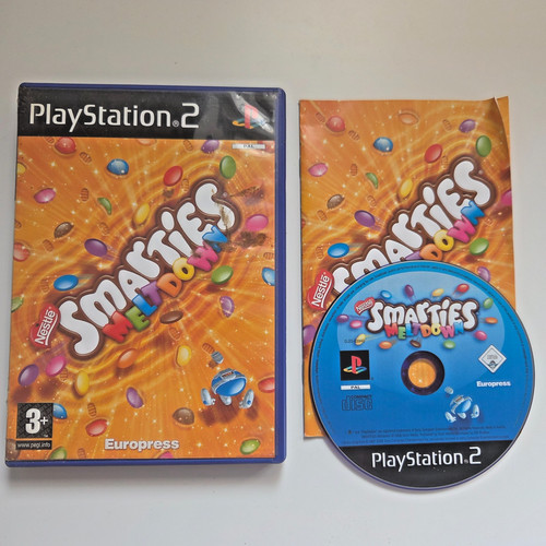 Smarties meltdown ps2 - meltdown, complete
