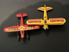 Matchbox - Cadburys Crunchie and Skybusters SB26 Cessna 210 (Fire) Float Plane, 