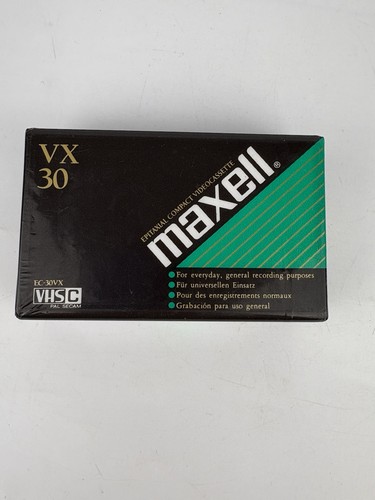 Maxell vx30 vhs - maxell,