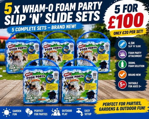 Wham foam party slip - wham-o,