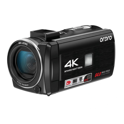 Ordro camcorder 64mp - camcorder, 4k,