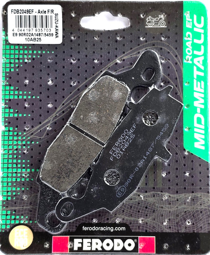 Rear brake pads ferodo - rear,