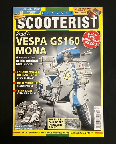 Classic scooterist vespa - classic,