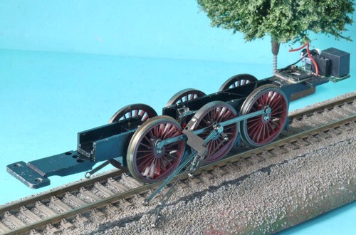 Hornby live steam chassis - live,