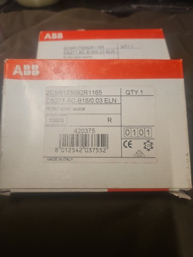 Abb rcbo amp - 16, 30ma