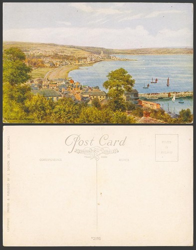 Quinton old postcard - a.r.,