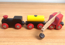 Wooden BRIO Vintage Crane Set
