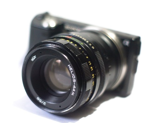 Sony mount helios 58mm - 58mm, 85