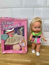 Vintage Mattel Lil Miss Make Up Doll & Outfit
