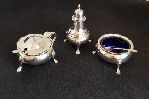 Sterling silver three piece