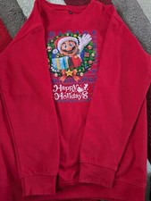 Super Mario Happy Holidays Christmas Jumper