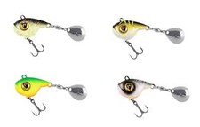 Fox Rage Ultra UV Big Eye Spinnerbait Fishing Spin Tail Lures Perch PIke Trout