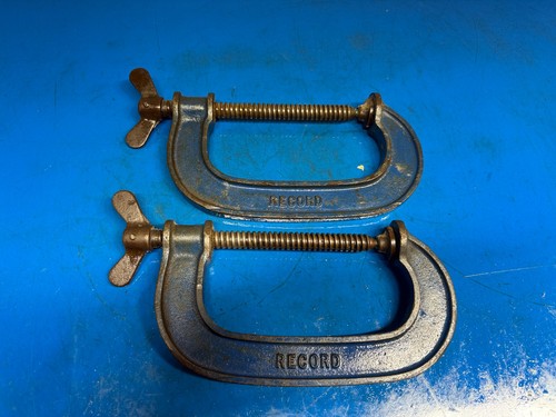 Pair vintage record g - record,