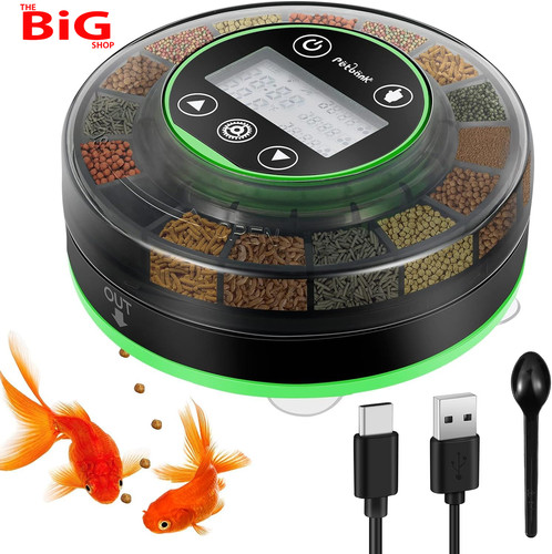 Automatic fish feeder - fish, for