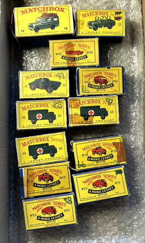 Matchbox lesney vintage - vintage, empty