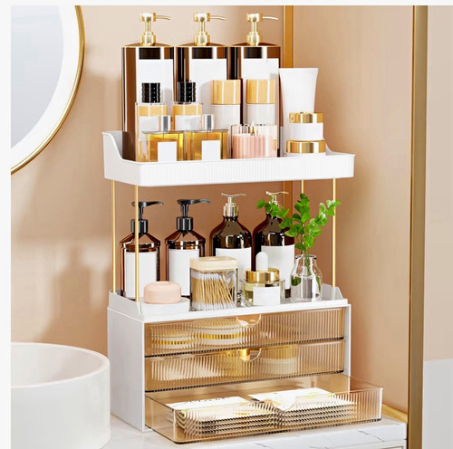 White gold make - white, make-up