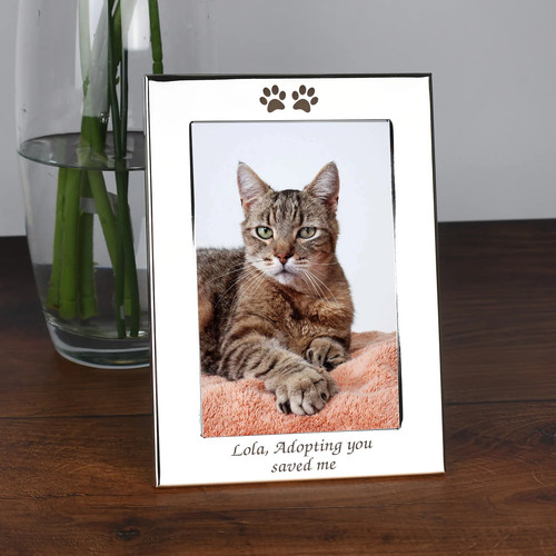 Personalised paw prints 4x6 - personalised,