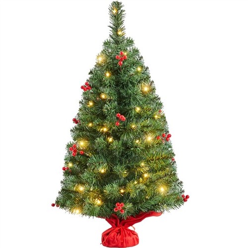 3ft green tabletop artificial - green,
