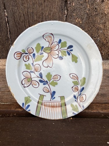 English london delftware dish - london,