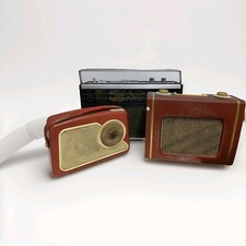 3 Vintage radios. 1970s Fidelity, Sky Leader & Dansette. 