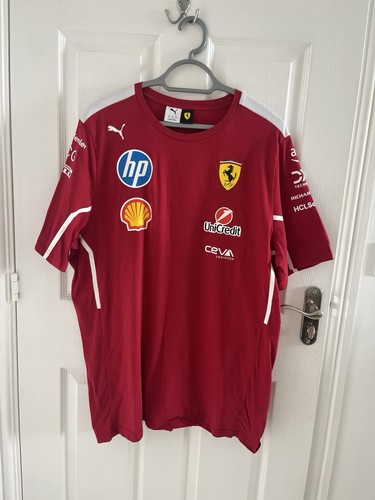 Ferrari team shirt red - ferrari, f1