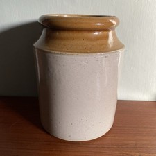 Vintage Brown Stoneware Glazed