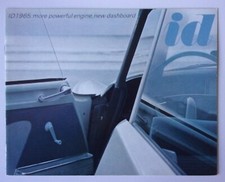CITROEN ID 19 orig 1965 UK Mkt