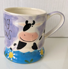 Vintage Cow Mug Whittard Of