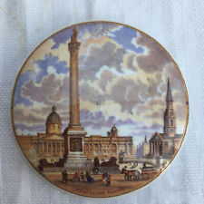 Prattware 'Trafalgar Square' London victorian pot lid pratt ware c1860-1890