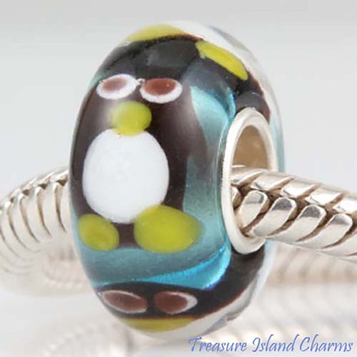 Penguin lampwork murano - murano, glass