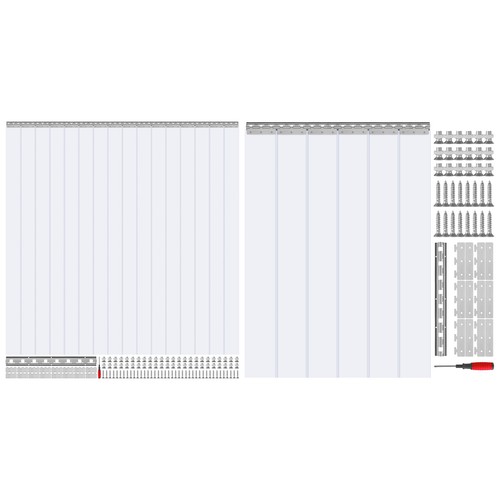 Uimoso strip curtain pvc - strip,