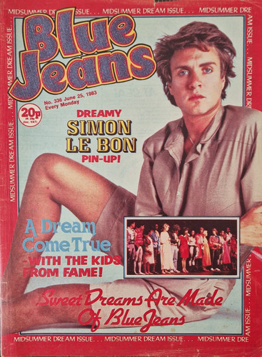 Blue jeans magazine - blue, 25