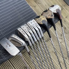 Vintage McGregor MT Tourney Irons 3-PW (No7) - Persimmon 1/3/5.  Putter P60.