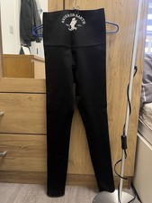 High Waist Shiny Black