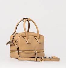 Moschino Folding leather top handle bag - Beige ( Origin $2,145)