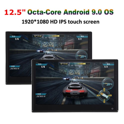 Car headrest monitor - car,