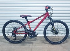 Carrera Blast 24 Junior Mountain Bike Red 21-Speed.