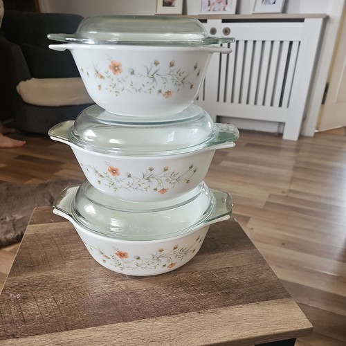 Vintage jaj pyrex lidded - vintage,