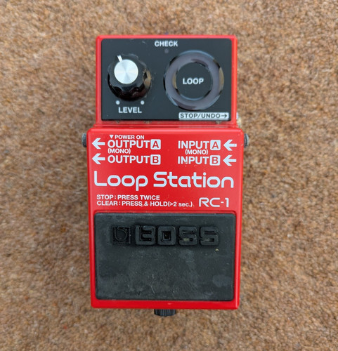 Boss digital loop station - rc-1,
