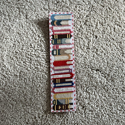 Handmade fabric bookmark books - fabric,