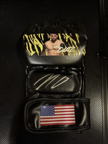 Nick diaz signed ufc glove - nick,