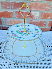 Vintage English China 2 Tier