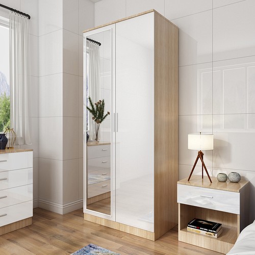 Door wardrobe with mirror - door,