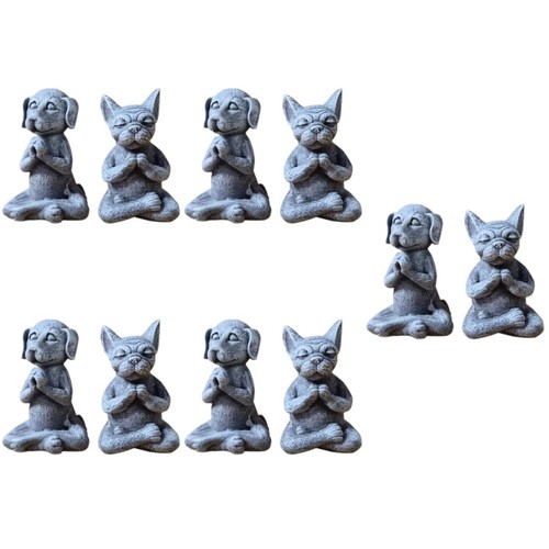 Reusable pvc dog ornament grey - pvc,