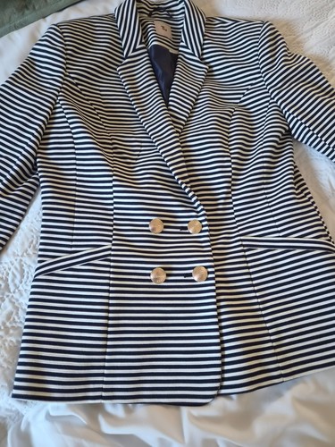 Navy and white - , blazer