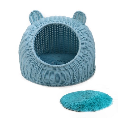 Rattan cat bed washable - cat,