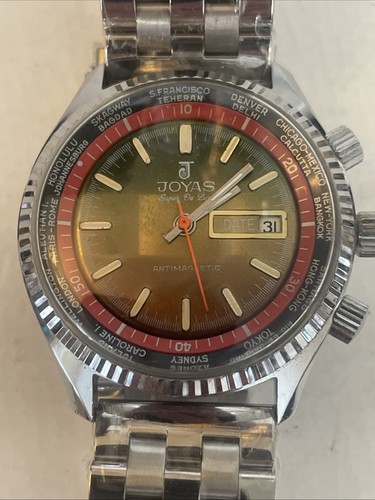 Joyas gmt world - time, manual
