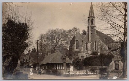 Clifton hampden the church - the,