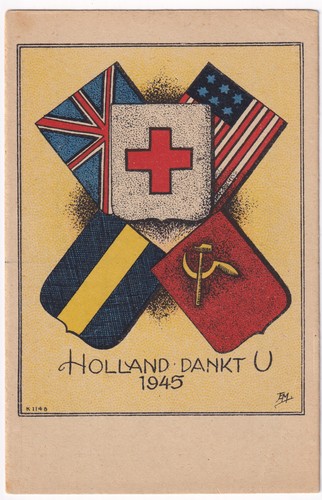 1945 holland dankt liberation - 1945,